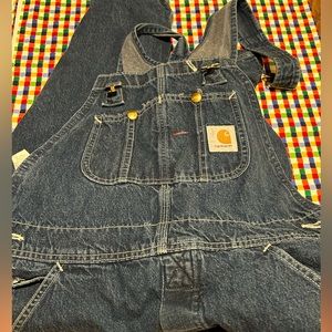 Mens Carhartt overalls 32x36